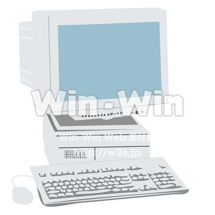 パソコンのCG・イラスト素材 W-000246
