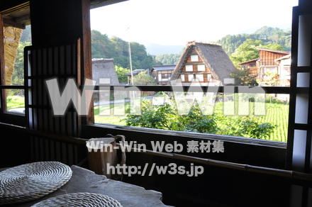 白川郷の写真素材 W-001962