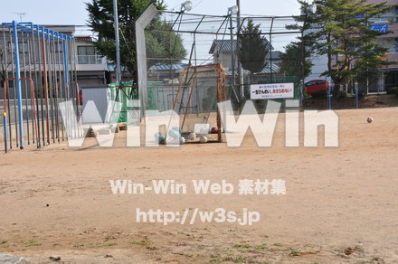 サッカーゴールの写真素材 W-000464