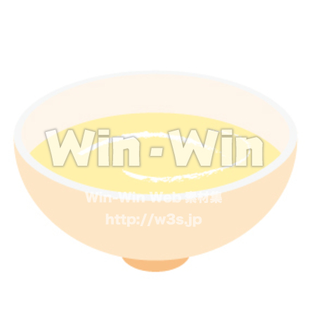 やまいもトッピングのCG・イラスト素材 W-000237