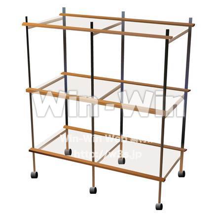 棚のCG・イラスト素材 W-001856