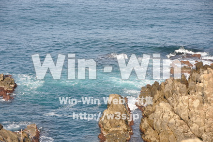 東尋坊の写真素材 W-001766