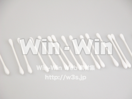 綿棒の写真素材 W-001136