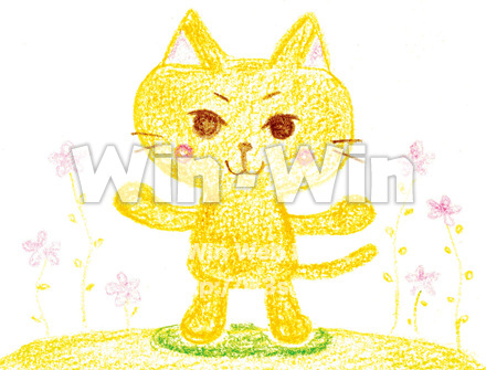 猫のCG・イラスト素材 W-001023