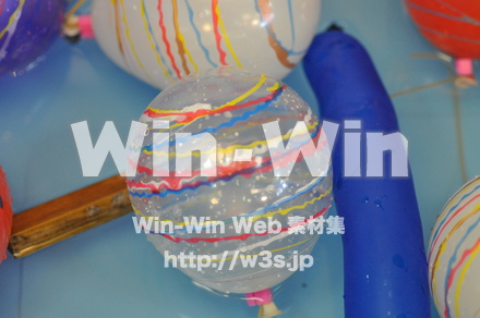 水風船の写真素材 W-000686