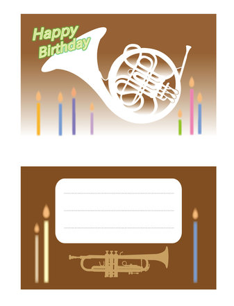 バースデイカード D-000150 のポストカード・DM