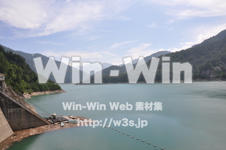 黒部ダムの写真素材 W-001927