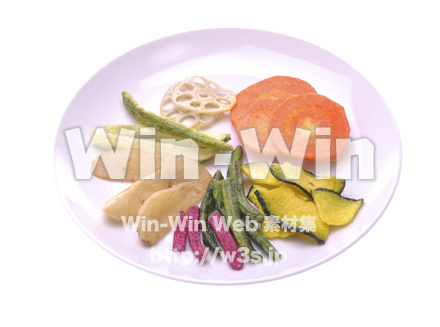 野菜チップスの写真素材 W-000725