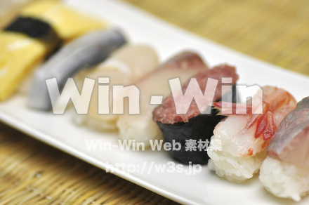 寿司の写真素材 W-000596