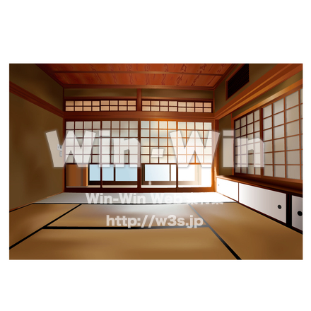 和室のCG・イラスト素材 W-001707