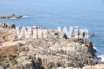 東尋坊の写真素材 W-001812