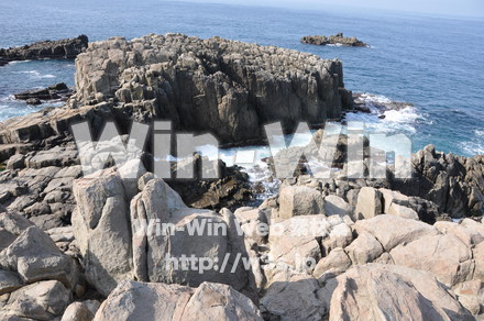 東尋坊の写真素材 W-001787