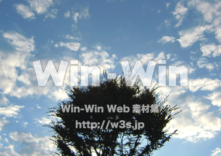 空の写真素材 W-001296