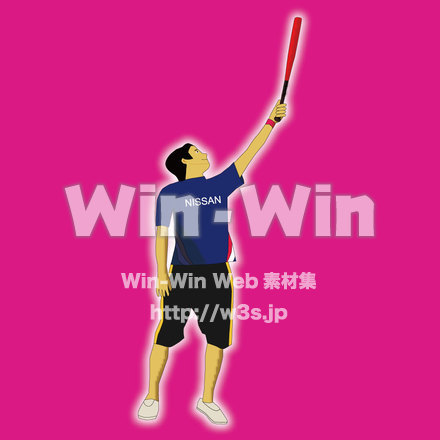 野球のCG・イラスト素材 W-000544