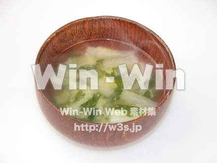 みそ汁の写真素材 W-000223