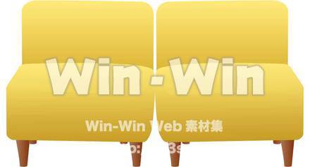 ソファーのCG・イラスト素材 W-001615