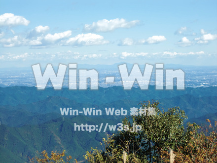 山の写真素材 W-001310