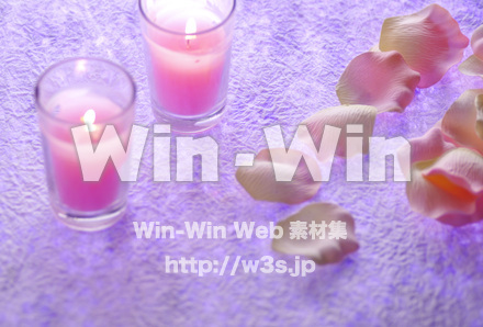 キャンドルの写真素材 W-001165