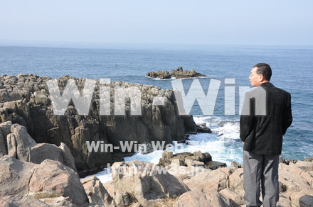 東尋坊の写真素材 W-001784