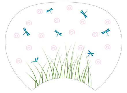 マイうちわをつくろう D-000549 のうちわ