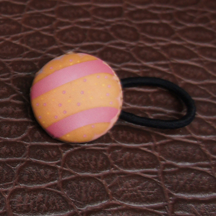 くるみぼたん・ヘアゴム D-000802 のくるみボタン