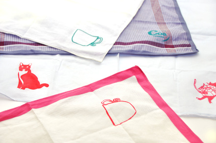 ハンカチ印刷のワンポイント D-000424 のその他