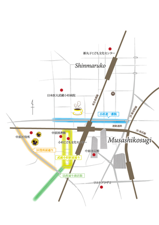 武蔵小杉周辺地図 D-000067 のその他