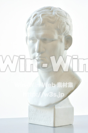 アグリッパ胸像の写真素材 W-000514