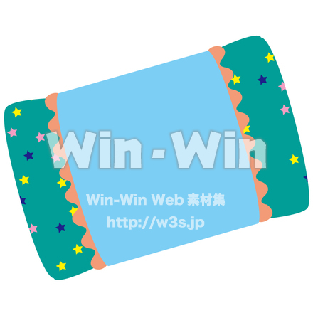 まくらのCG・イラスト素材 W-001522