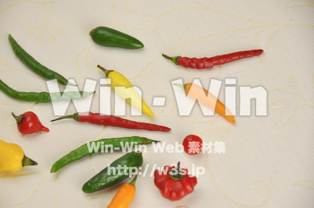 色々なとうがらしの写真素材 W-000088