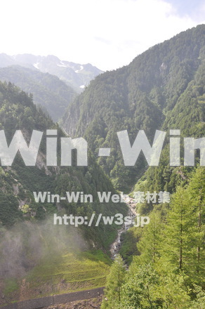 黒部ダムの写真素材 W-001911