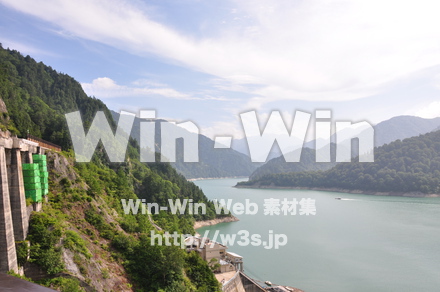 黒部ダムの写真素材 W-001884