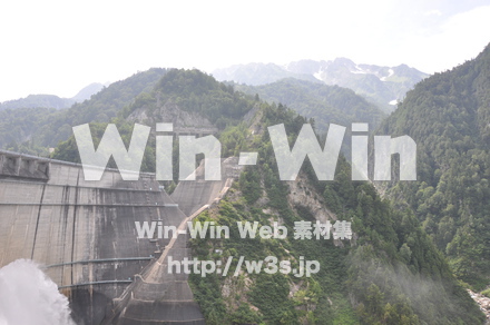 黒部ダムの写真素材 W-001921