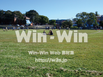 校庭の写真素材 W-000449