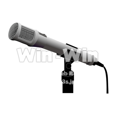 マイクのCG・イラスト素材 W-001648