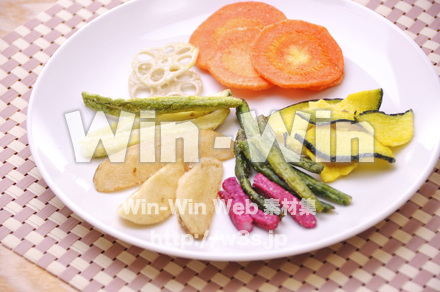 野菜チップスの写真素材 W-000724