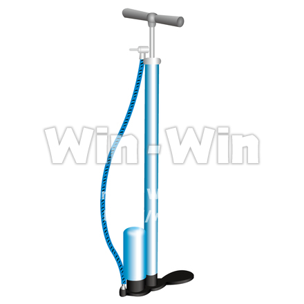 空気入れのCG・イラスト素材 W-001677