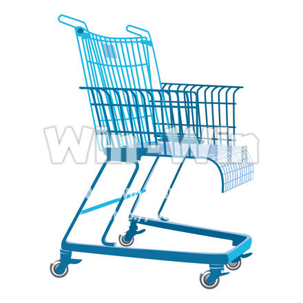 買い物カートのCG・イラスト素材 W-001552
