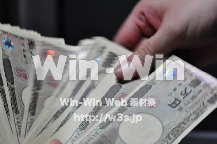 札束の写真素材 W-001092