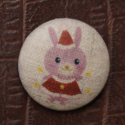 クリスマスばっち D-000881 のくるみボタン