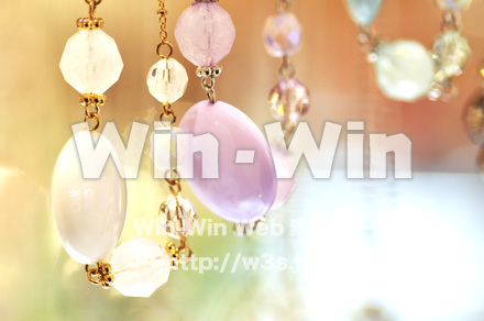 ネックレスの写真素材 W-000494