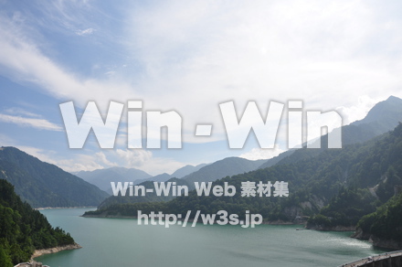 黒部ダムの写真素材 W-001890