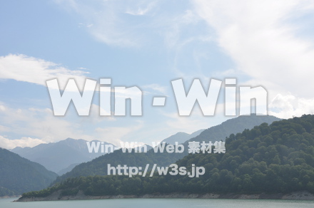 黒部ダムの写真素材 W-001907