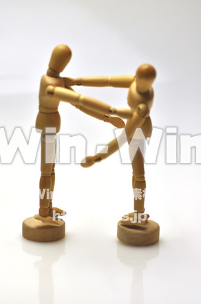 ウッドマネキンの写真素材 W-000873