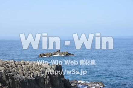 東尋坊の写真素材 W-001794