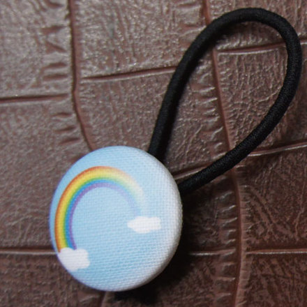 くるみぼたん・ヘアゴム D-000856 のくるみボタン