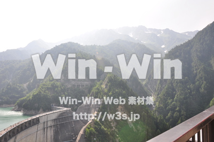 黒部ダムの写真素材 W-001880