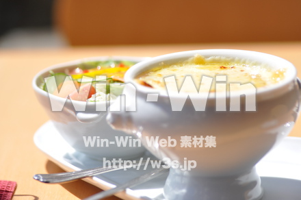 オニオンスープの写真素材 W-000620