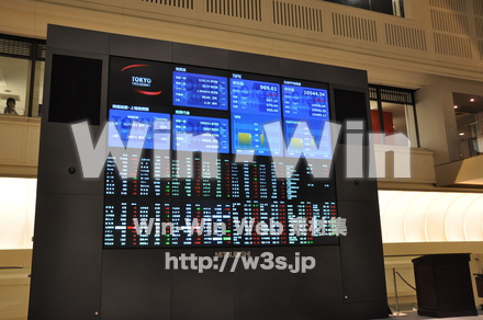 東京証券取引所の写真素材 W-002484