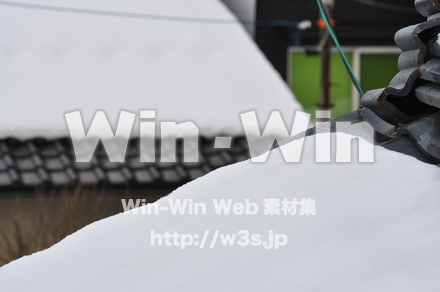 雪景色の写真素材 W-002618